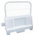 Oaklands Evo 1 Metre Barrier Mini Mesh Panel, white plastic barrier with metal mesh for safety and crowd control.