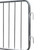 metal crowd control barrier hooks