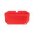 Oaklands Mini Water Ballast Heras Fence Panel Support, red plastic water ballast support for Heras fencing, used for securing temporary fencing panels.