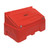 Red 400 Litre heavy duty grit bin - optional salt Red 400 Litre heavy duty grit bin - optional salt