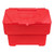 Red 115 Litre grit salt bin box
