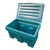 Large 350 Litre 400kg Forest Green Grit Salt Stoage Bin Lid Open Large 350 Litre 400kg Forest Green Grit Salt Stoage Bin Lid Open