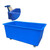 625 Litre Plastic Container Stock Trolley Watertight Optional Handle 625 Litre Plastic Container Stock Trolley Watertight Optional Handle