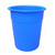 Excelsior 110 Litre Tapered Food Grade Plastic Ingredients Bin, blue tapered plastic storage container for food ingredients.