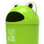 Leafield Frog Buddy School Litter Bin 75 Litre, a bright green waste bin designed for schools with a frog face design, featuring a large open mouth for easy disposal of waste.