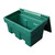 Excelsior 350 Litre 400kg Green Grit Storage Bin - Optional Salt, green plastic grit storage bin with hinged lid and sturdy base for holding salt and grit.