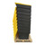 Excelsior Bulk 14+ 350 Litre Recycled Grit Storage Bins, stack of black and yellow grit storage bins on wooden pallet.