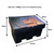 350 Litre 400kg 12.5 CuFt black grit salt box bin size 350 Litre 400kg 12.5 CuFt black grit salt box bin size