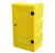 Romold PSC1 990mm High COSHH Bunded Storage Cabinet With Lock, yellow safety storage cabinet with secure locking mechanism.