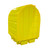 Romold 4 Drum Lockable Hard Covered Bunded Spill Pallet BP4HC, bright yellow safety spill containment pallet with a lockable hard cover and bunded design for industrial spill management.