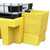 Romold BB1T Overflow Tray For BB1 & BB1C Bunds, yellow plastic overflow tray for chemical bunds.