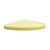 Romold DL2 Secure Fitting Lid For 205ltr Drums, yellow plastic drum lid on white background.