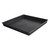 Romold 120 Litre Low Profile Drip Spill Tray TT120, black plastic spill containment tray with low profile design and textured surface for industrial leak management