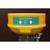 Emtez Wall Mounted Covered Emergency Eye Wash Basin CSE580, yellow eye wash basin with a green instructional label and metal mounting hardware.