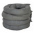 Fentex 4 Pack 20cm x 3m General Use Absorbent Land Booms, grey land booms coiled and stacked for spill containment.
