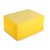 FyterTech 100 Medium Weight Chemical Absorbent Pads 80L, yellow absorbent pads arranged in stack.