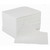 Fentex 200 Single Weight Oil & Fuel Absorbent Pads 60L Polywrapped, a stack of white absorbent pads designed for oil and fuel spill cleanup.