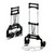 GPC 60/100/200kg Load Compact Folding Sack Trucks, portable and lightweight foldable hand trucks with adjustable handle and wheels for easy transportation of heavy loads.