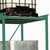 Empteezy IBC2 Steel Stacking Double IBC Spill Pallet Bund 1125L Sump, green metal frame with black IBC containers on top, used for spill containment and storage of liquids.