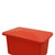 Excelsior Replacement Lid for 72 to 455 Litre Coloured Plastic Trolleys, a red plastic lid designed to fit trolley containers in various sizes.