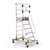 Climb IT GPC 4 to 12 Tread Climb-It Mobile Platform Steps With Safety Gate, a mobile platform ladder with safety gate and multiple steps for elevated access.