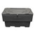 Excelsior 169 Litre 6 CuFT 175kg Grit Storage Bin - Optional Salt, durable black grit storage bin with secure lid for salt and grit storage.