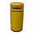 Yellow  Coniston 90 Litre Outdoor Outdoor Litter Bin Inc Seagull Flaps