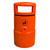 Orange Grasmere 120 Litre Outdoor Litter Bin