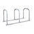 3 Hoop Galvanised Sheffield Bicycle Racks