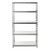 5 Shelf Mammoth Galvanised Shelving