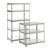 3 or 5 Shelf Mammoth Galvanised Shelving