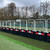 Site Supplies Mini Bison 1 Metre Water Filled Barrier 70kg, a white and black safety barrier with water-filled base used for crowd control and construction site perimeter fencing.