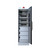 Emtez 1 Door LithiumVault FirePro® Battery Charging Locker Cabinet with Control Panel, showing a sleek gray cabinet with multiple storage compartments and control panels for secure battery charging management.