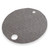FyterTech 25 x 56cm Heavy Weight Absorbent 205L Drum Pads, grey circular absorbent pads with two mounting holes.