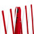 Armorgard BAR1 Barricade Expanding Barrier, a collapsible mobile safety barrier with red and white metal panels, adjustable from 145mm to 2545mm wide and 830mm meters high for construction site safety.