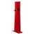 Armorgard Barricade Expanding Barrier 830mm(H) 145 to 2560mm(W), red folding construction barrier with adjustable width and foldable design for safety and crowd control.