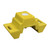 ZND 44kg Concrete Filled Plastic Ballast Block For Temporary Fencing, yellow plastic ballast block for secure fencing.