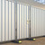 ZND Anti-Climb Solid Hoarding Pedestrian Gate, white metal security gate with vertical slats and anti-climb features for restricted site access.