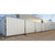 ZND Solid Hoarding Anti-Climb Vehicle Gate, sturdy white metal security fence and gate system installed at a construction site to prevent unauthorized access and climbing.