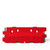 Melba Swintex Defender50 50MPH Water Filled Crash Tested Barrier 440kg, a sturdy red traffic barrier with water-filled capacity and crash testing certification for road safety.