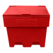 Red 200 Litre grit salt bin box
