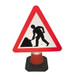 100 x 600mm TRIANGLE HANGMAN ROAD TRAFFIC CONE SIGNS