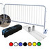 Loose detachable leg metal crowd & site barriers inc rubber blocks