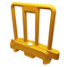 Personnel 1 meter water filled pedestrian safety barrier yellow