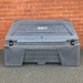 Mottled grey 400 Litre heavy duty grit bin - optional salt