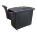 Recycled Black Plastic 200 Litre Stock Trolley Inc Lid & Handle