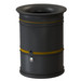 Black open top Heritage litter bin