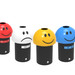Novelty Emoji Litter Bin 70 Litre