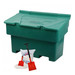 Green 200 Litre 7CuFt 250kg lockable grit bin box optional salt