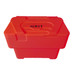 Red 115 Litre grit salt bin box